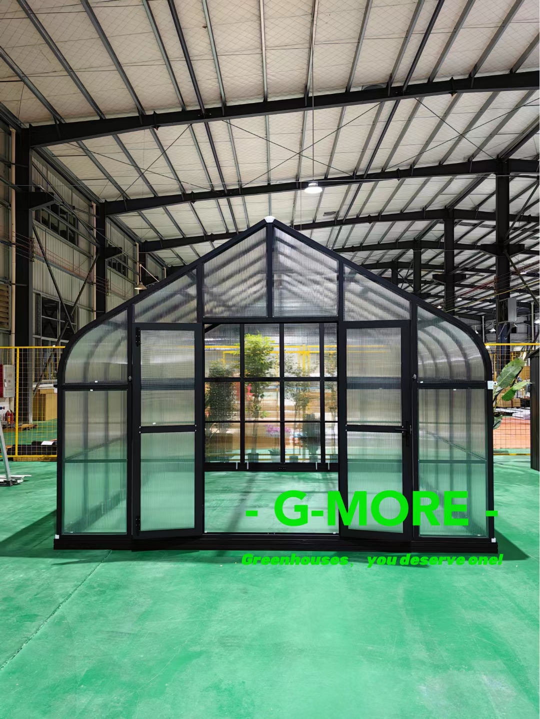 New model greenhouse-Onion series GA40-2EXT-125x256x247cm