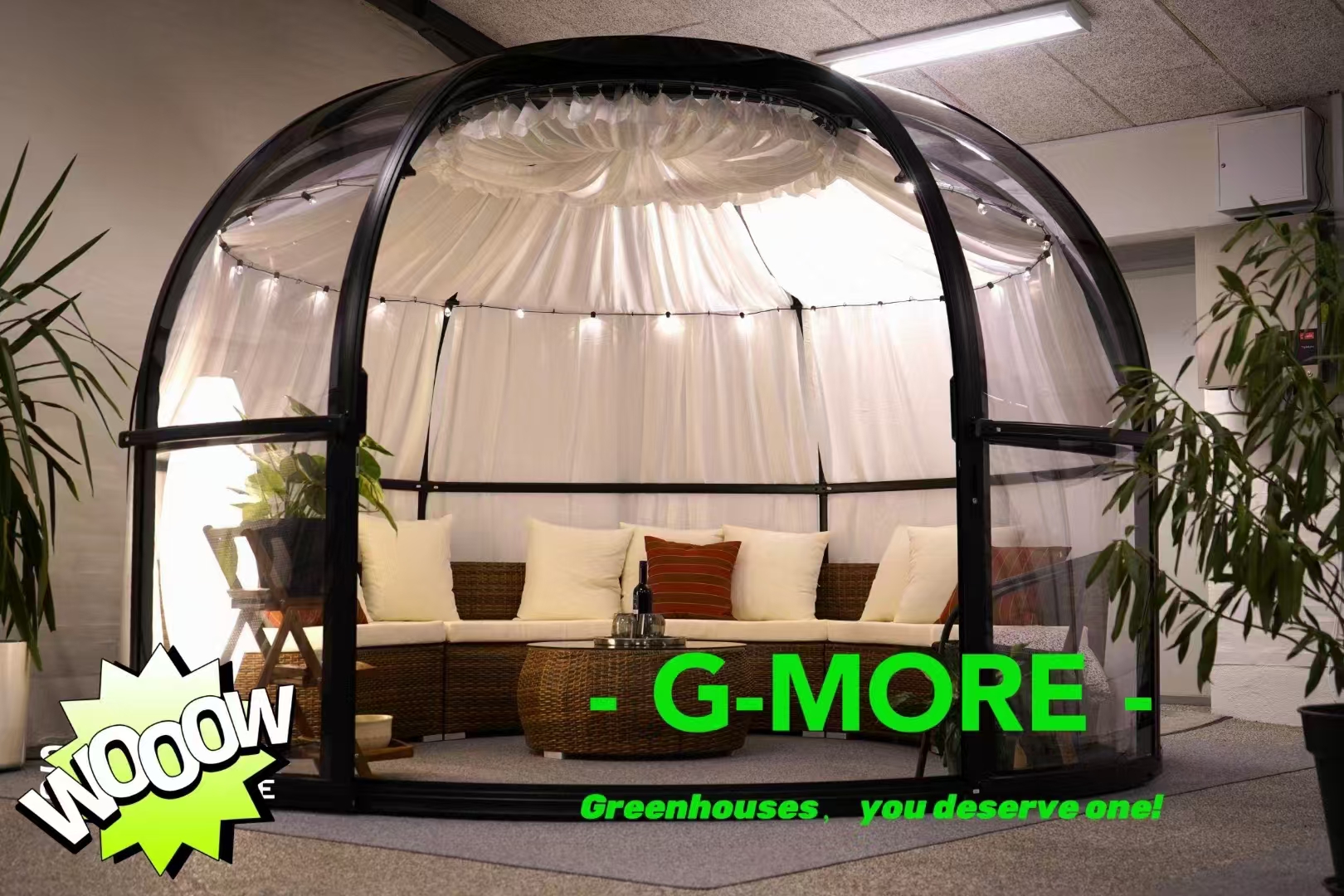 G-more sky dome greenhouse