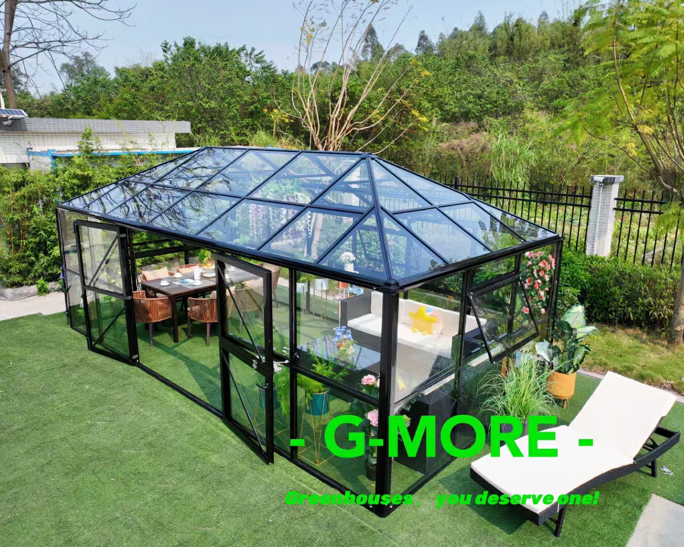 G-more Gazebo Greenhouse  3*6 meters