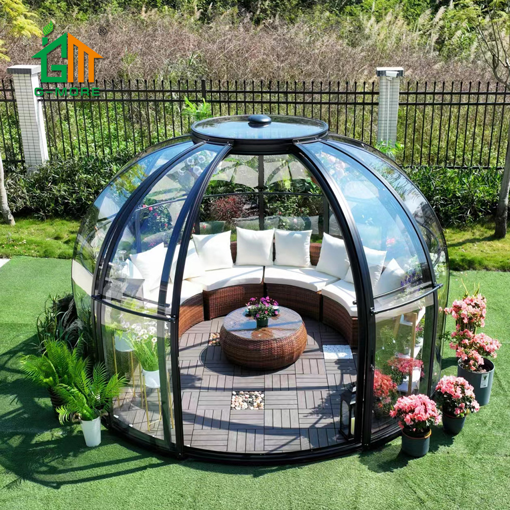 G-more DOME spa enclosure/pavilion