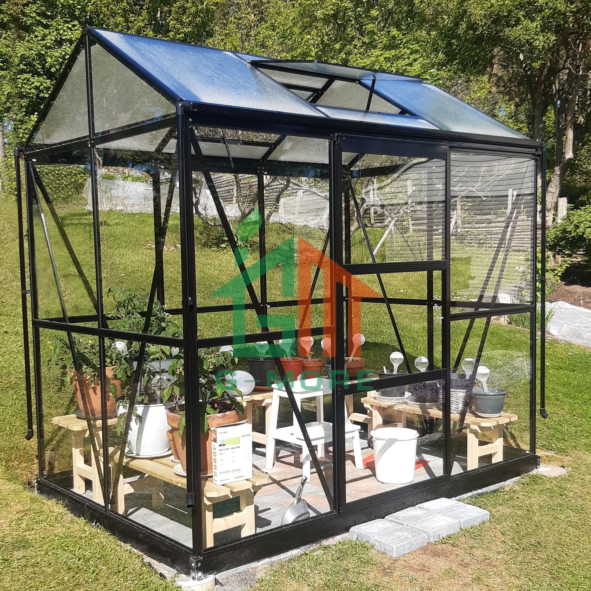 G-more Pro Double Door Series Greenhouse-GP913