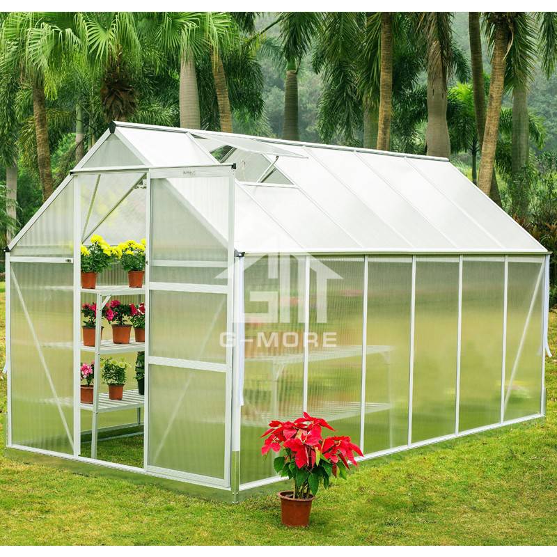 6'x4' Low Cost Agriculture Polycarbonate Flowerhouse Kits