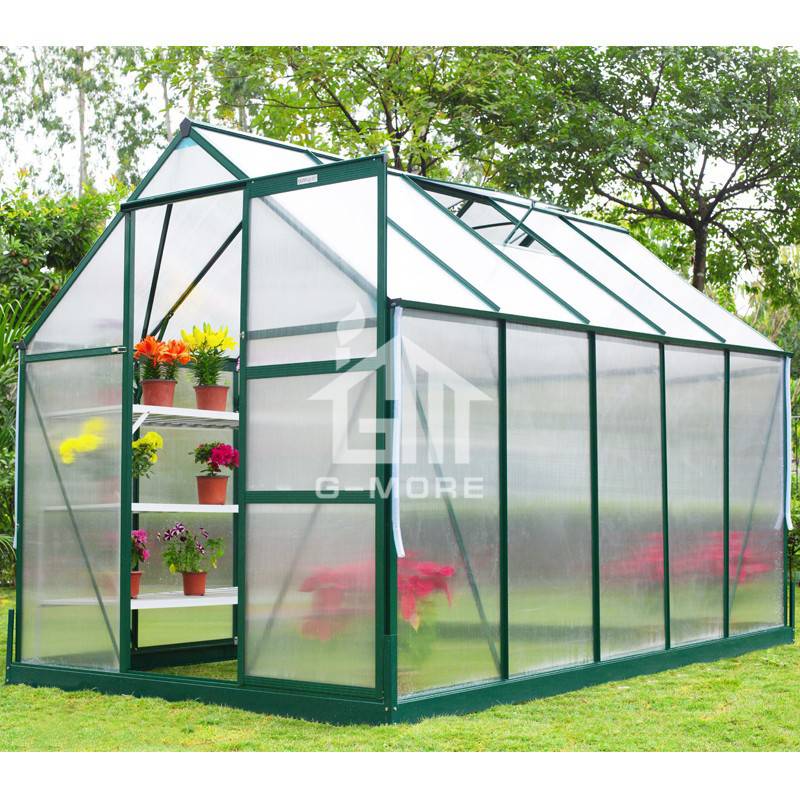 147x216cm Low Cost Agriculture Polycarbonate Flowerhouse Set