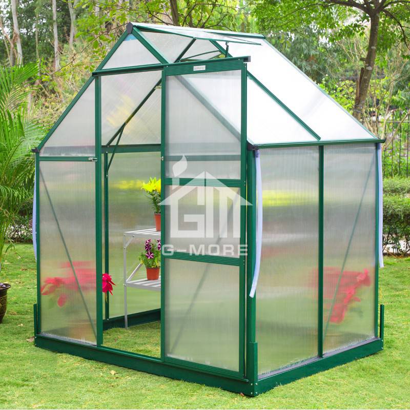 6'x6' Low Cost Agriculture Aluminum Green House Used For Sale