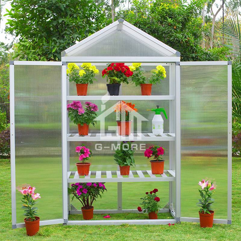 G-MORE Nursery Series, 6MM Elegant Nursery Garden Greenhouse - GM41034-X