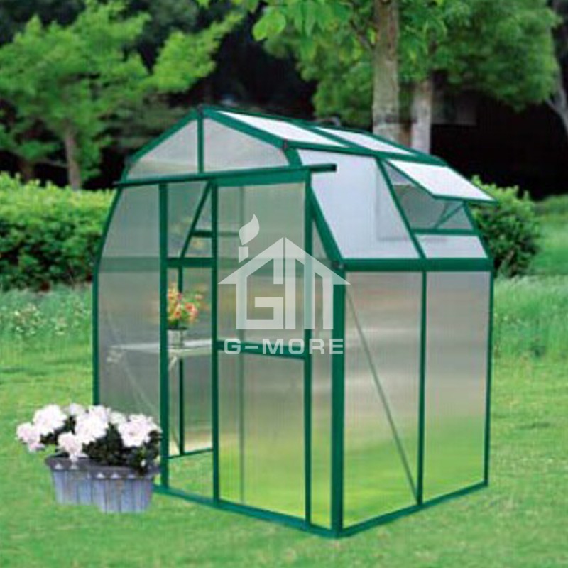 216x216cm Guangzhou Metal Frame Used Garden Greenhouse