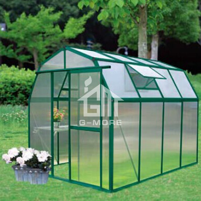 216x216cm Guangzhou Metal Frame Used Garden Greenhouse