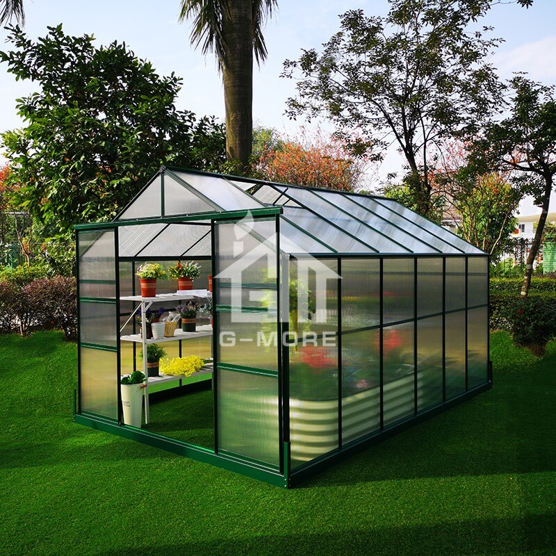 8'x12' G-more Lite Series Best Price Outdoor Garden Greenhouse-GL036