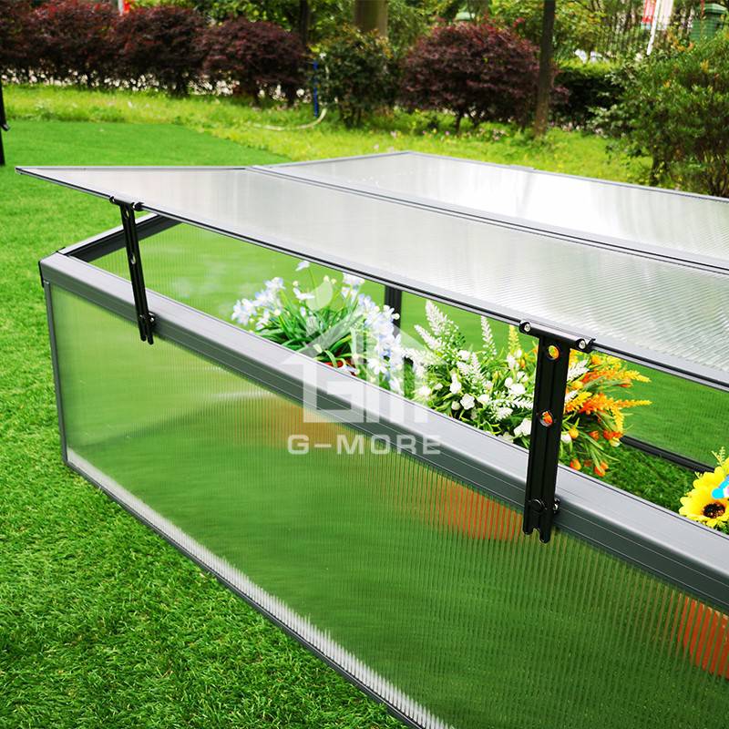 G-MORE Cold Frame, 4MM PC Aluminum Mini Greenhouse - GM44011