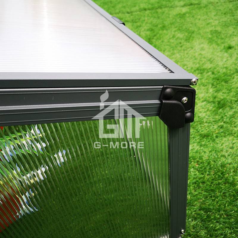 G-MORE Cold Frame, 4MM PC Aluminum Mini Greenhouse - GM44013