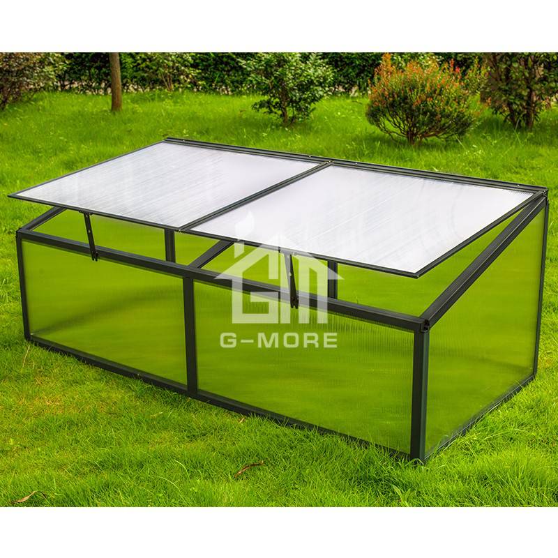 G-MORE Cold Frame, 4MM PC Aluminum Mini Greenhouse - GM44024