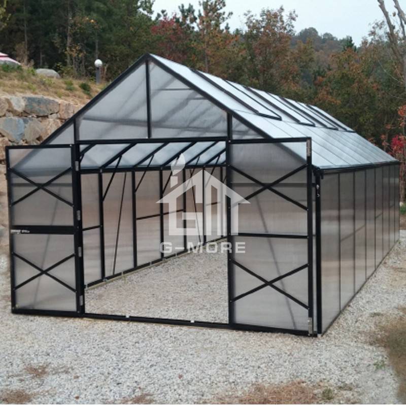 13'x26.4' Width Heavy Duty Aluminium Smart Greenhouse