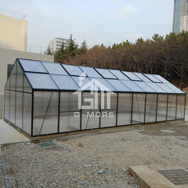 13'x26.4' Width Heavy Duty Aluminium Smart Greenhouse