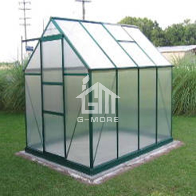 6.9'x9.2' 4mm Thick PC Free Extendable Double Wall Greenhouse