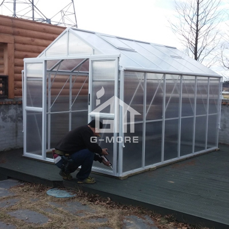 8.3'x12.5' Modular Design Freely Extended Greenhouse Hobby