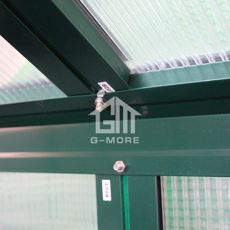 10' X 33' Titan Greenhouse, G-MORE Titan Series Wholesale Transparent polycarbonate PC Aluminium Garden Greenhouse - GM32310