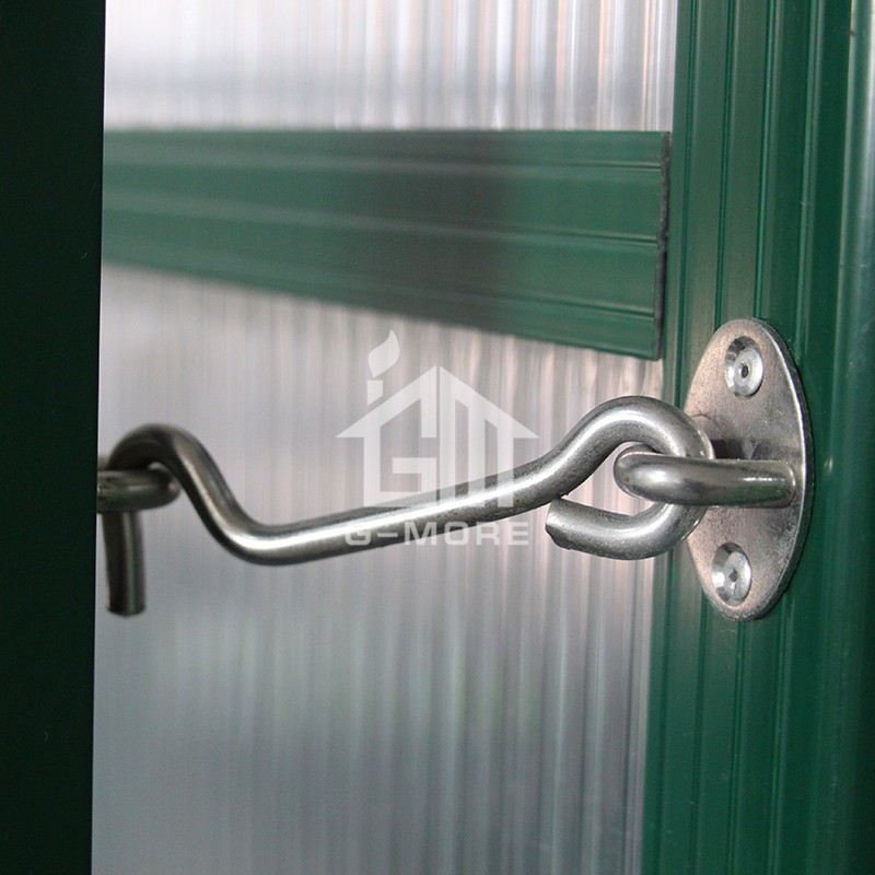 25'x 13' G-more Titam Series 7M Width PC Sheet Cover and Large Size Agricultural Greenhouse - GM32704