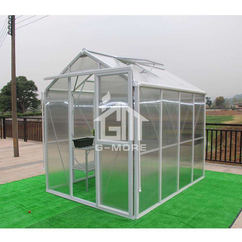 Imperial Series Single Door 8MM PC Greenhouse