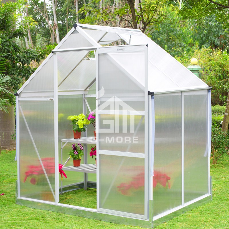 Pop Series Single Door 6MM PC Greenhouse