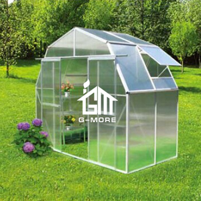 Barn Series Double Door 6MM PC Greenhouse