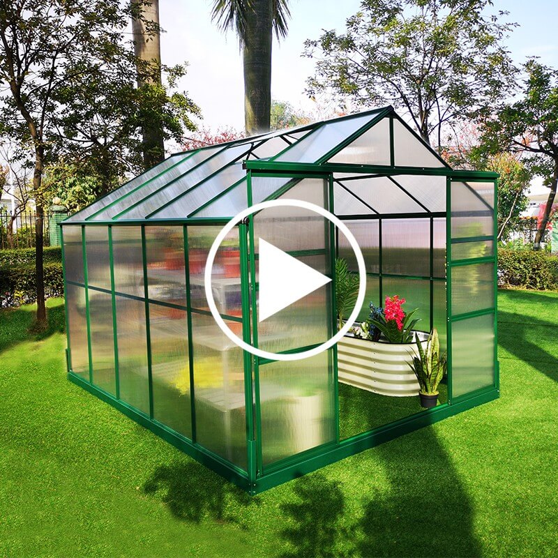 Lite Series Double Door Greenhouse